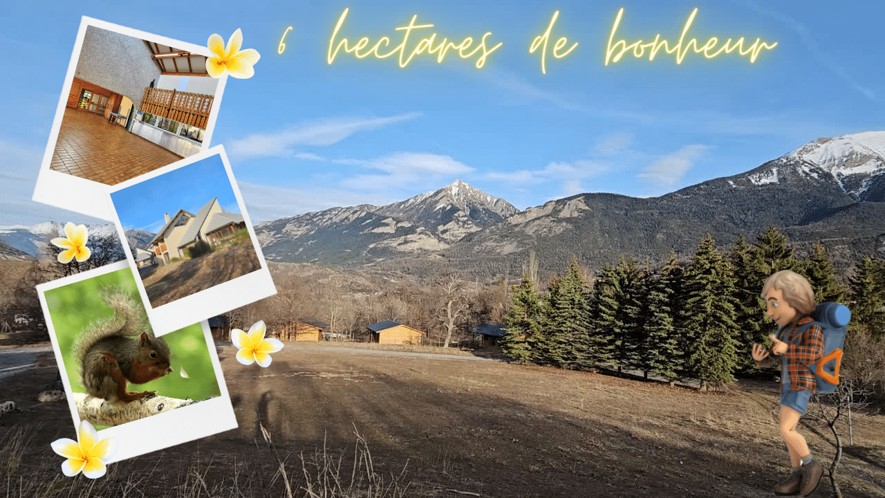 Achetez un Domaine Touristique dans les Hautes-Alpes❤️