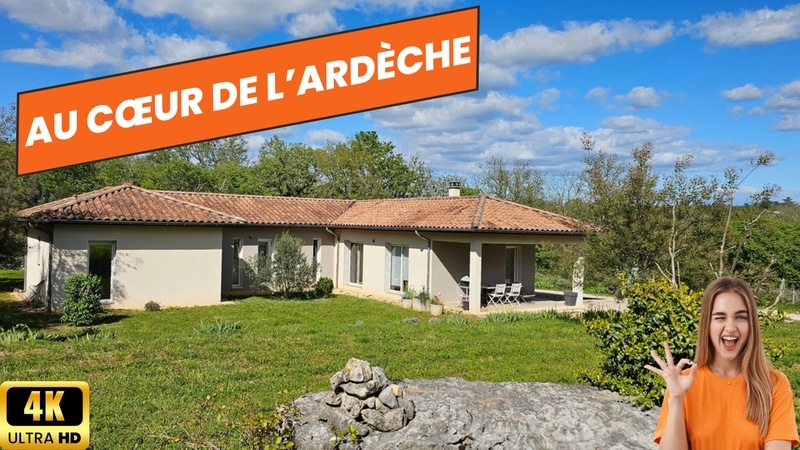 Maison à Vendre-Proche de Vallon-Pont-d'Arc-De Particulier à Particulier