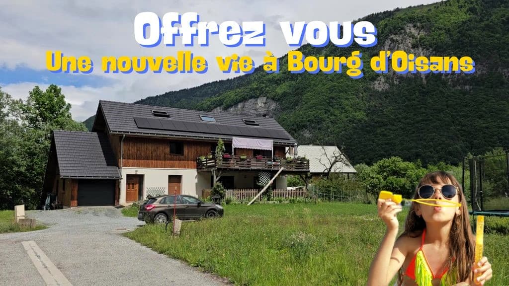 Maison à Vendre avec Vue Imprenable à Bourg d'Oisans