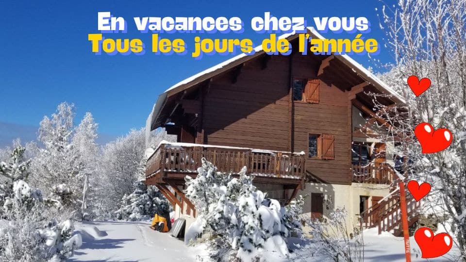 Chalet à vendre à l'Alpe du Grand Serre de particulier à particulier