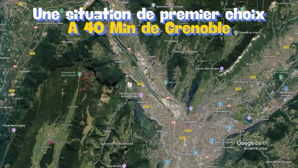 chalet à vendre Alpe du Grand Serre de particulier à particulier