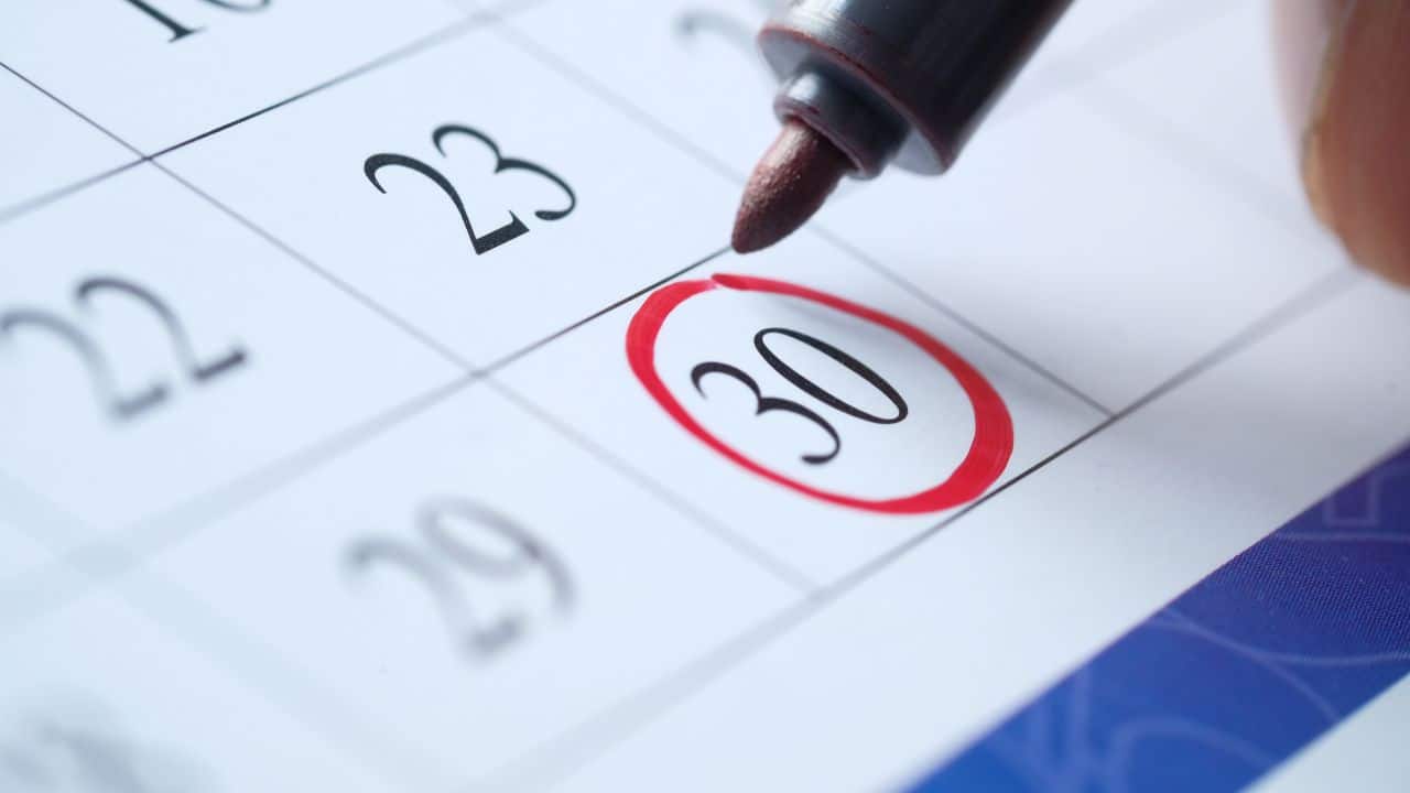 Dates de publication de l'IRL
