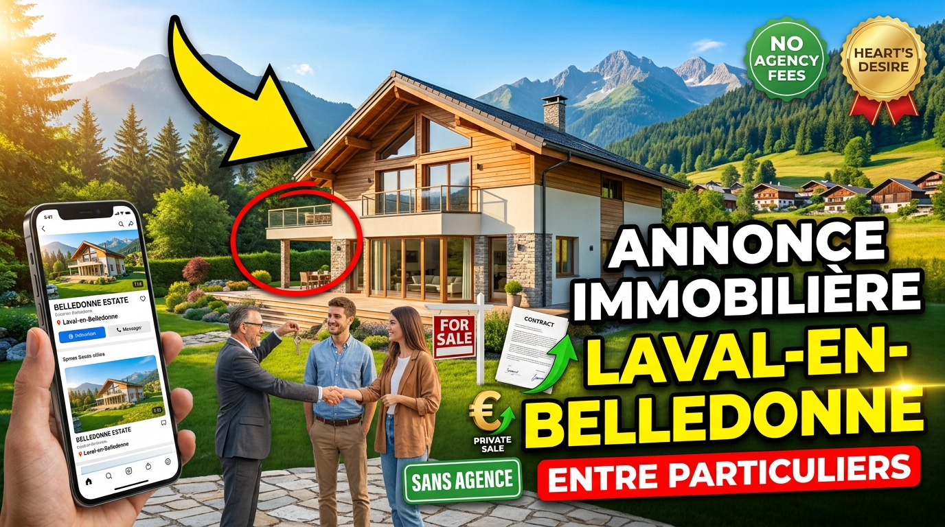 Lire la suite à propos de l’article Annonce immobilière à Laval-en-Belledonne entre particuliers (38)