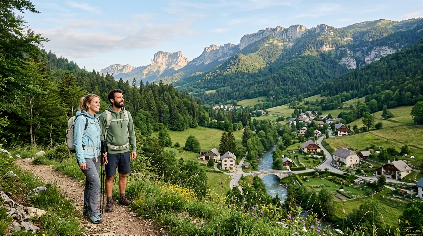 Où se situe Rencurel dans le Vercors ?