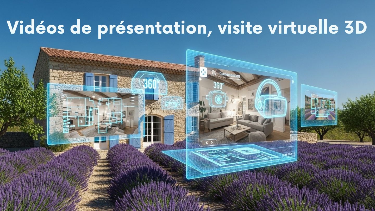 Vidéos de présentation,visite virtuelle 3D