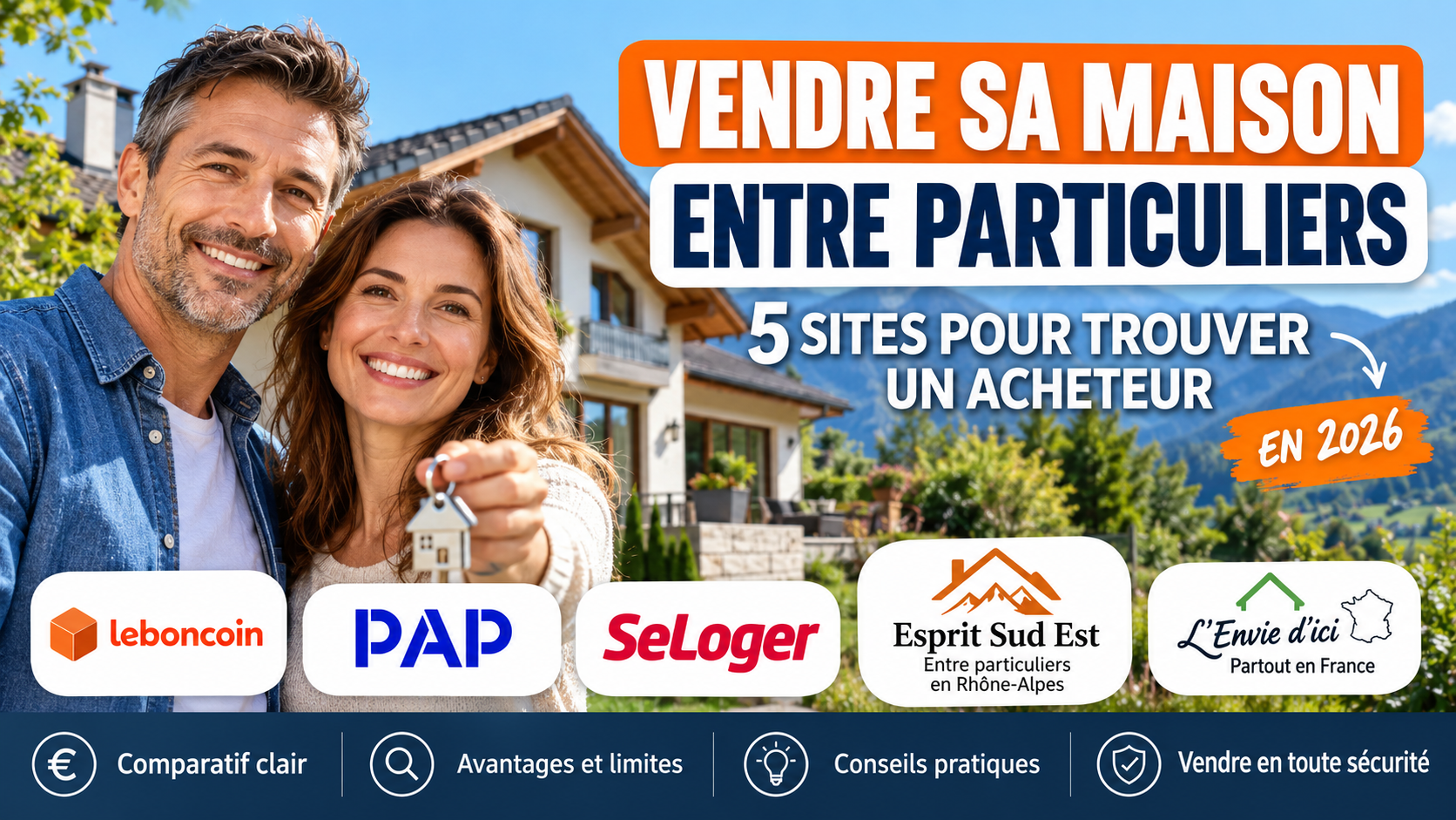 Vendre une maison entre particuliers : 5 sites pour trouver un acheteur