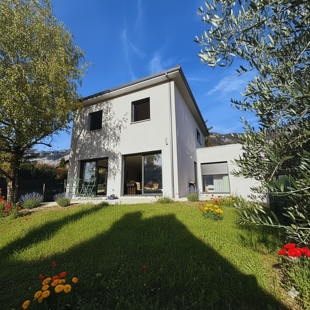 🏡 Maison Neuve 2025 à Saint-Nazaire-les-Eymes – Vue Belledonne, Garage & Prestations Haut de Gamme