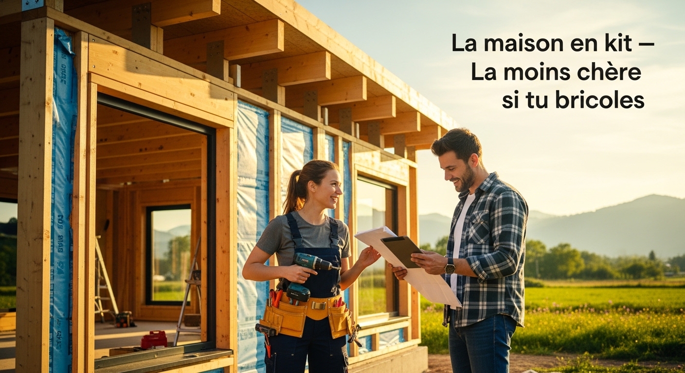 La maison en kit — La moins chère si tu bricoles La maison en kit — La moins chère si tu bricoles