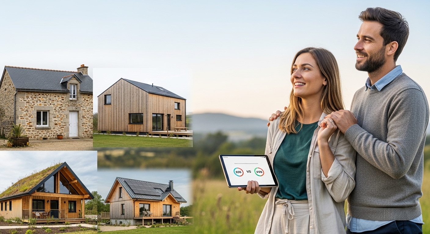 Quel type de maison coûte le moins cher en 2026 ?