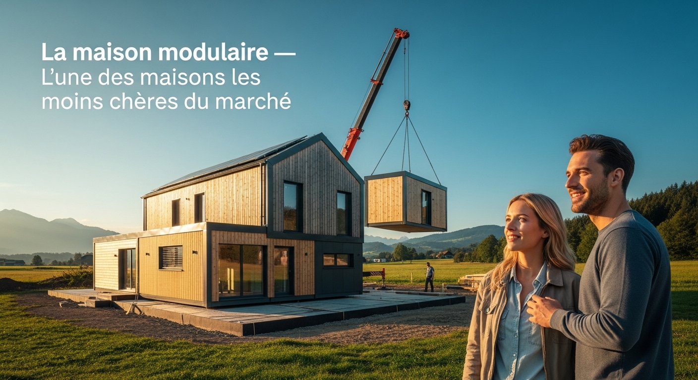 La maison modulaire — L'une des maisons les moins chères du marché La maison modulaire — L'une des maisons les moins chères du marché