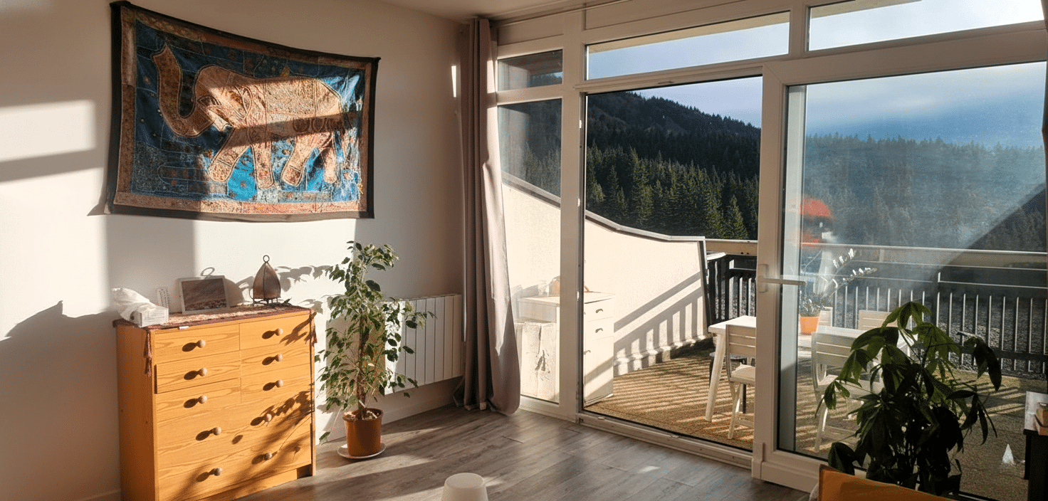 🏔️ Appartement avec Vue Montagne à Villard-de-Lans – Pied des Pistes, Terrasse Sud & Calme Absolu !