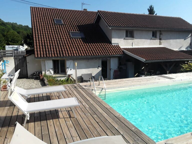 Maison à vendre La Motte-d’Availlans – 130 m² • Piscine • Vue Vercors • 580 000 €  ⛰️
