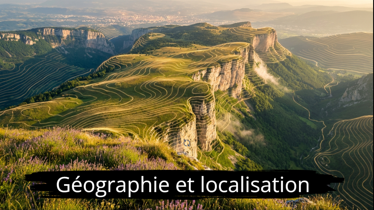 Géographie et localisation Géographie et localisation