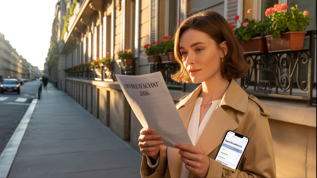 Formalisez votre offre d'achat en 2026 Formalisez votre offre d'achat en 2026