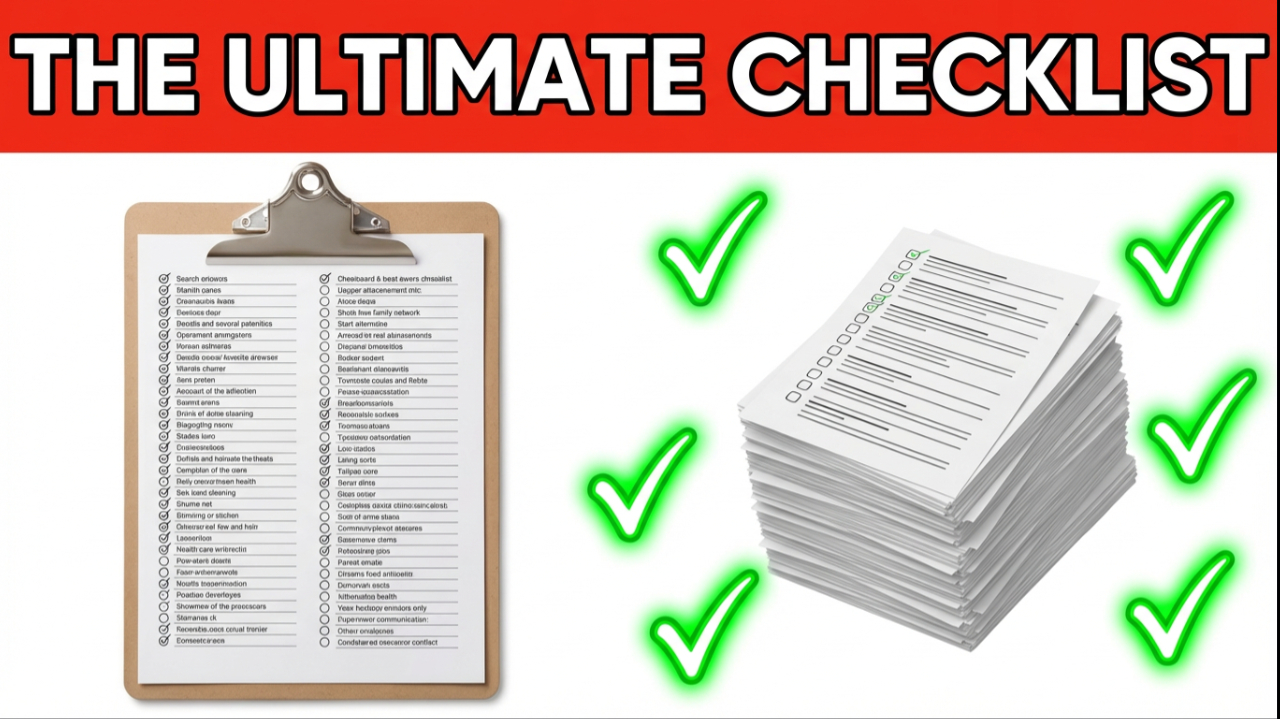 Checklist complète : Avant de vendre votre maison Checklist complète : Avant de vendre votre maison