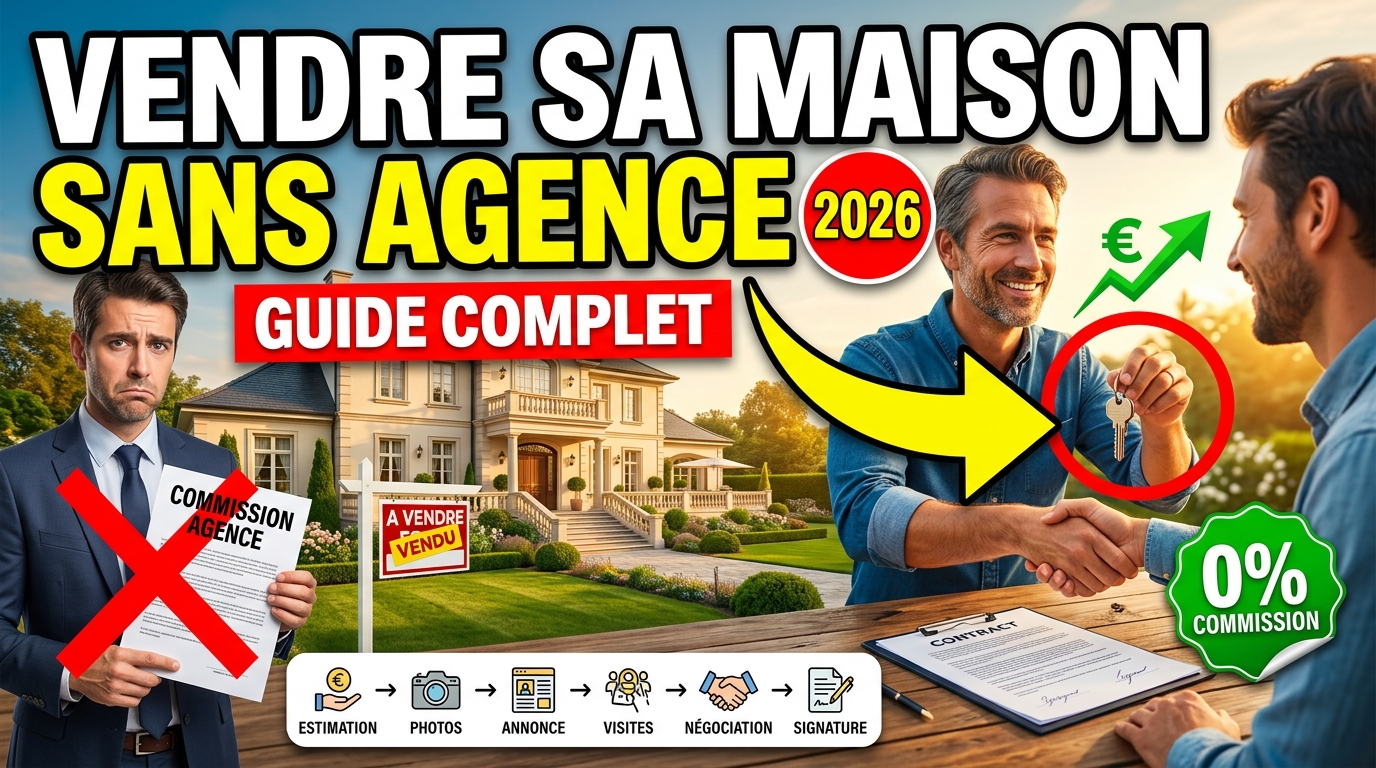 Vendre sa maison sans agence : le guide complet étape par étape en 2026