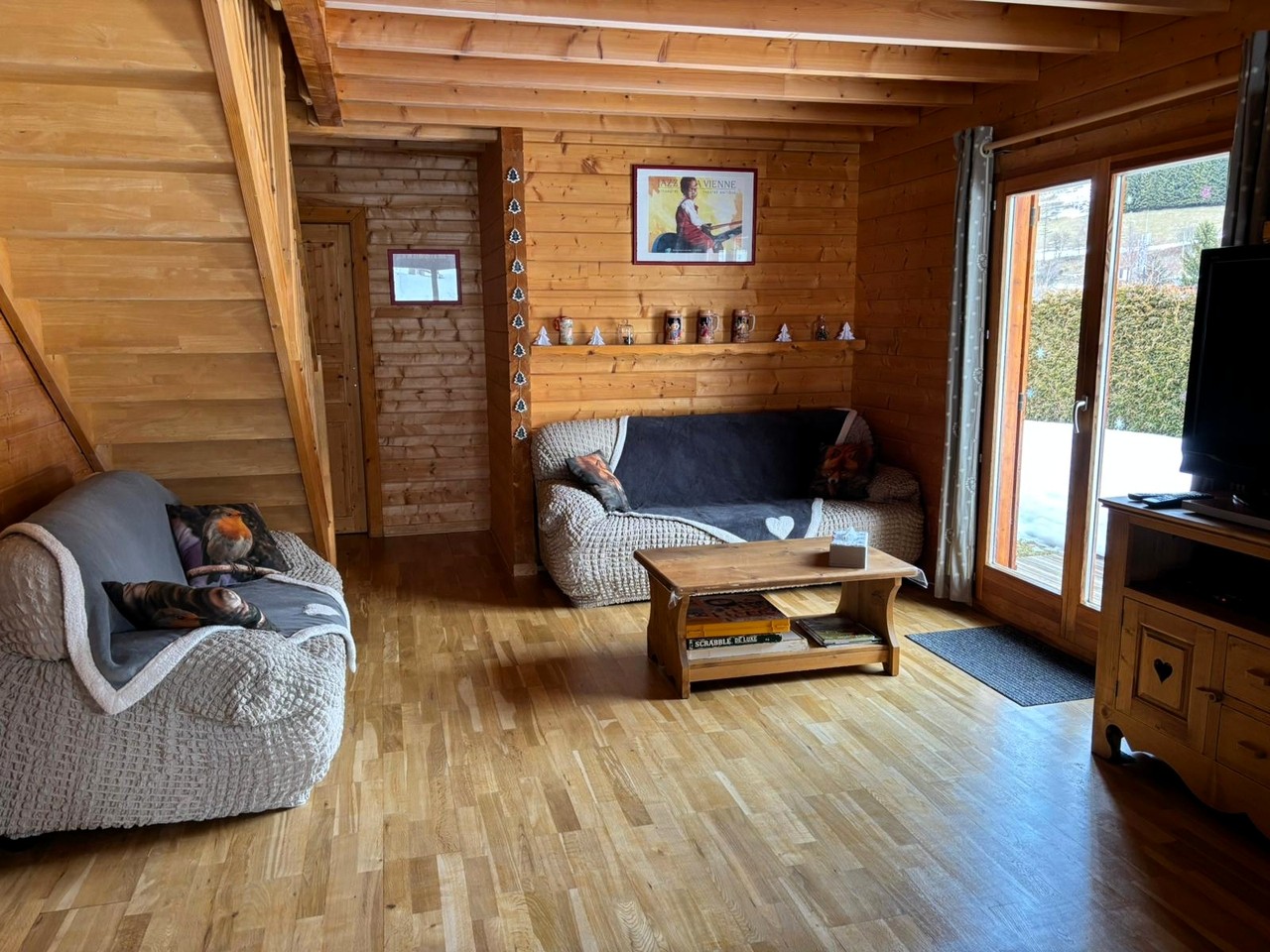 Chalet 118m² Alpe du Grand Serre – Bord du Lac, Vue Montagnes, 3 Flocons AGS