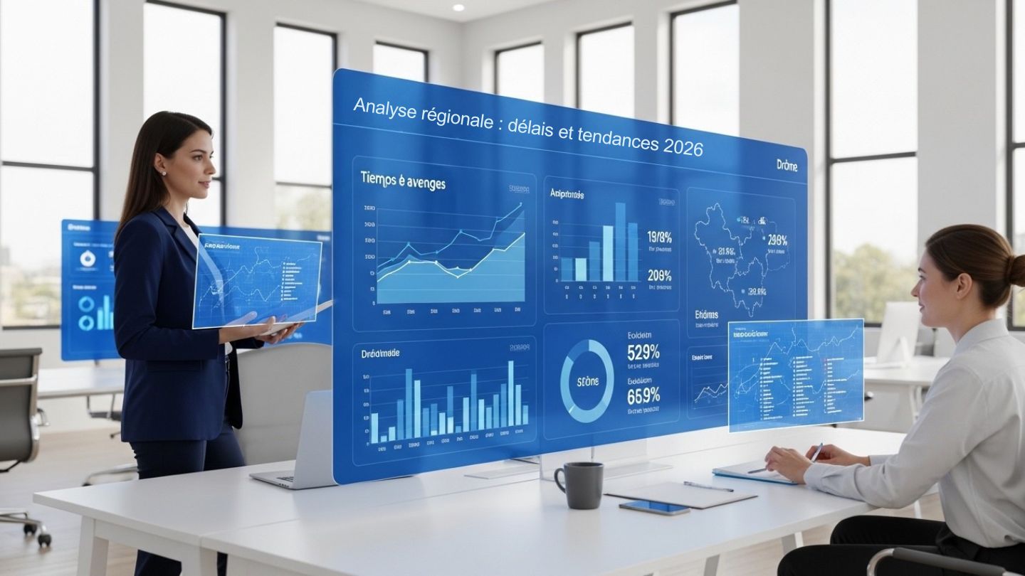 Analyse régionale : délais et tendances 2026