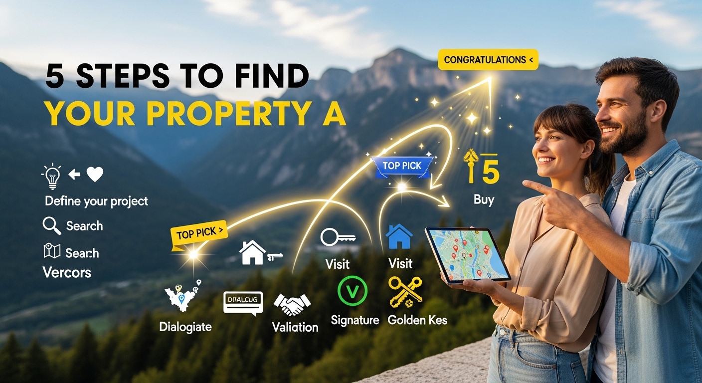 5 étapes pour trouver votre bien