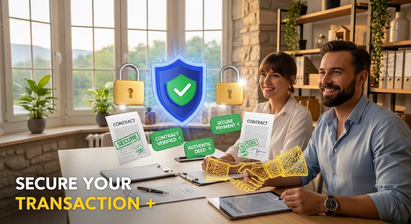 Comment sécuriser ma transaction immobilière ?
