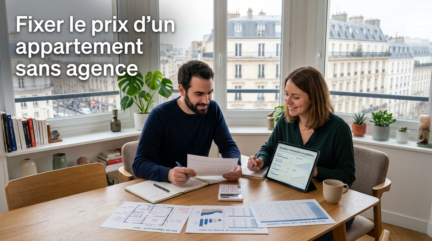 Fixer le prix d'un appartement sans agence