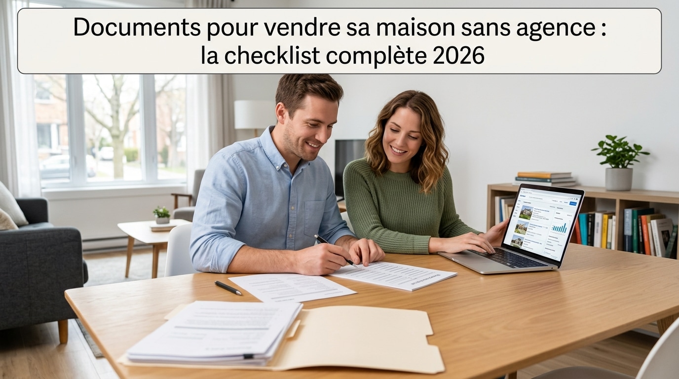 Documents pour vendre sa maison sans agence
