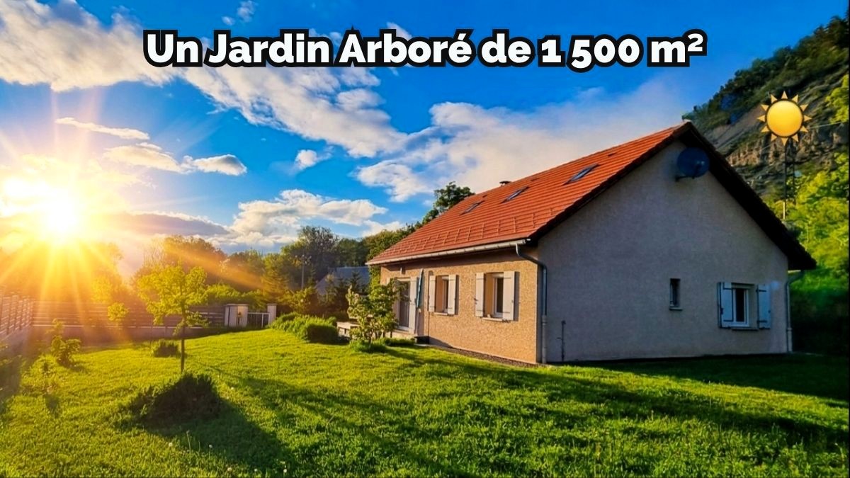 Un Jardin Arboré de 1 500 m²