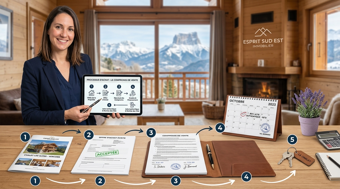 Les étapes du compromis de vente