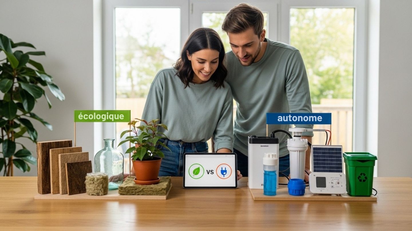 Maison écologique vs maison autonome : les différences essentielles