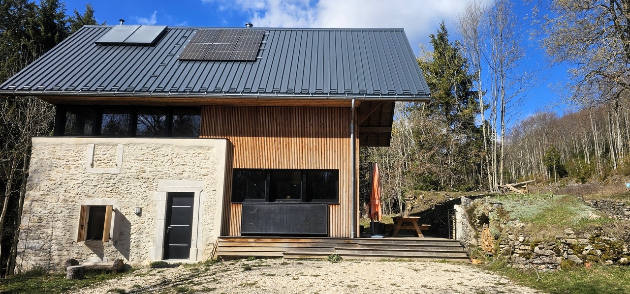 Cette maison autonome Vercors