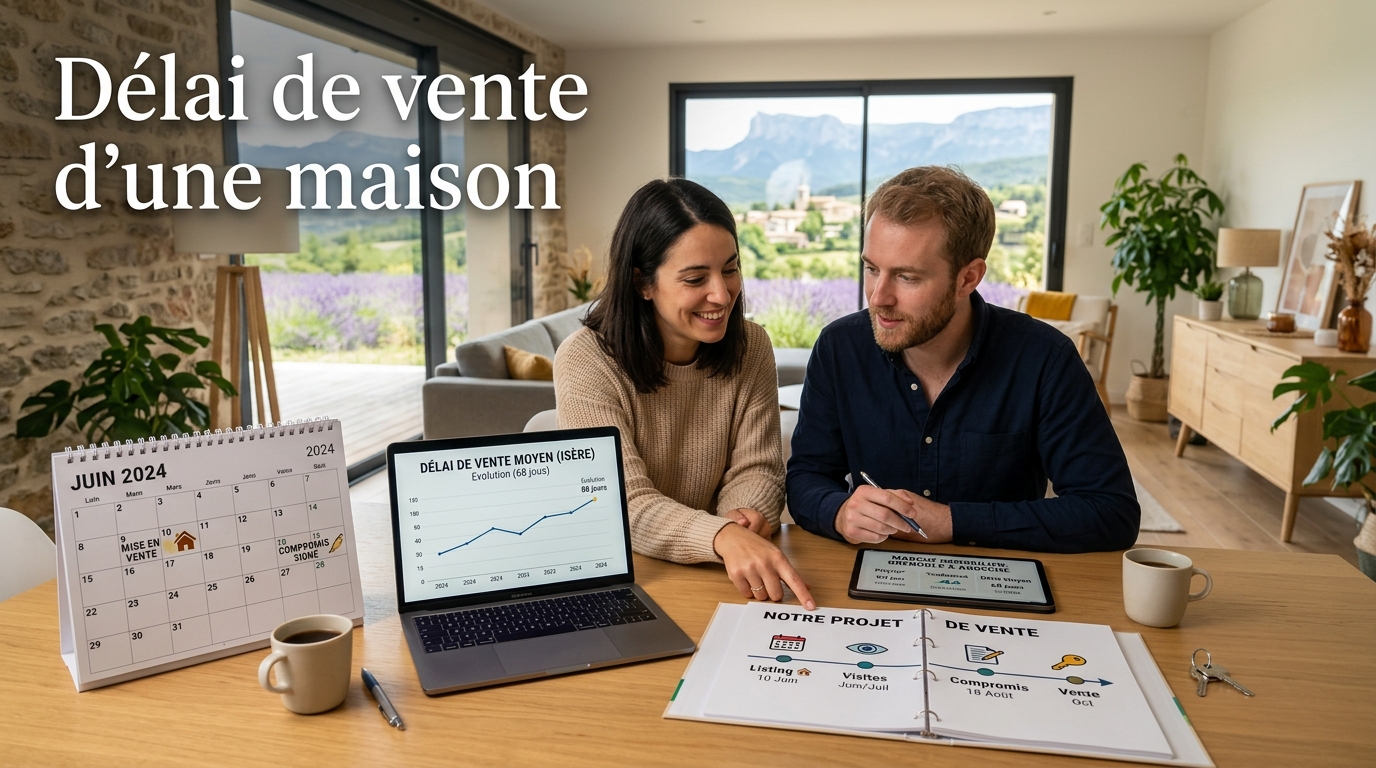 Délai de vente d'une maison