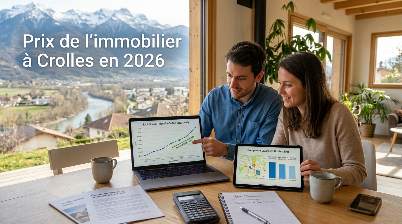 Prix de l'immobilier à Crolles en 2026 Prix de l'immobilier à Crolles en 2026