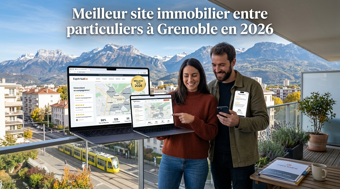 Meilleur site immobilier entre particuliers à Grenoble en 2026
