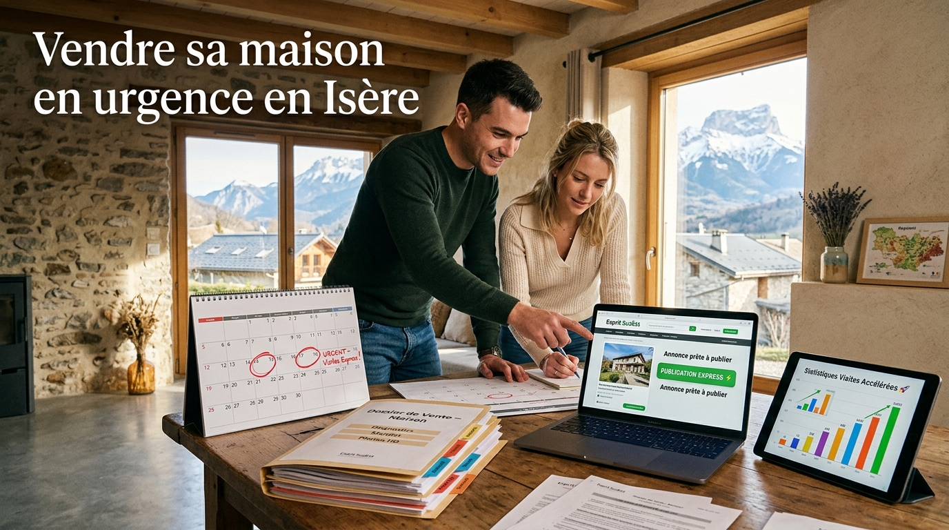 Vendre sa maison en urgence en Isère