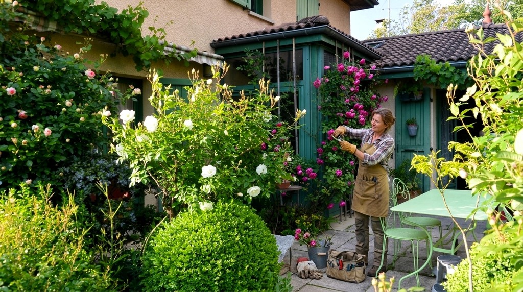 Rosiers matures et arbres d'ornement Rosiers matures et arbres d'ornement