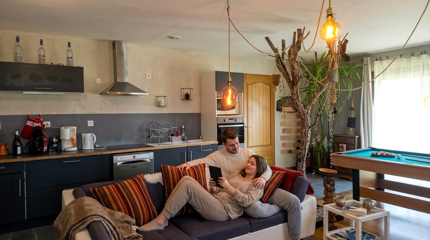 Maison avec Airbnb à vendre dans le Trièves (2) Appartement indépendant T3 de 75 m²