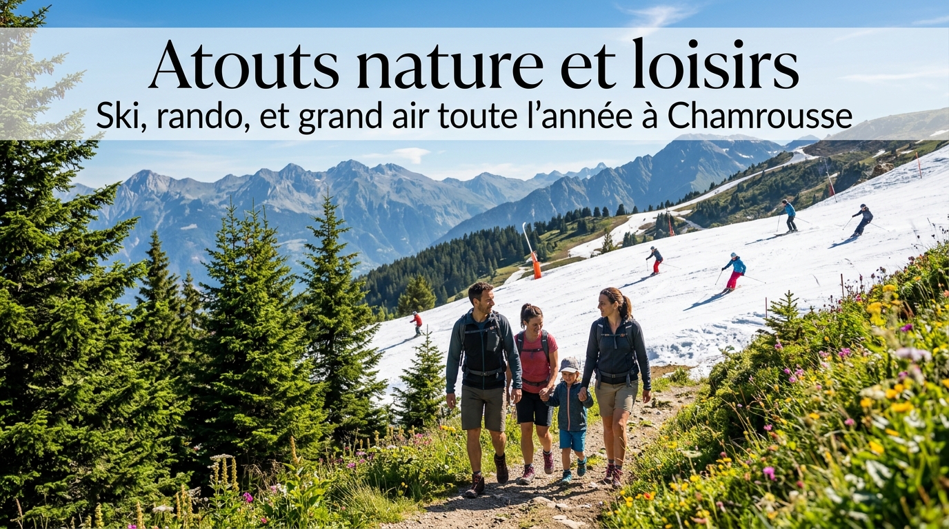 Atouts nature et loisirs : ski, randonnée et grand air toute l'année