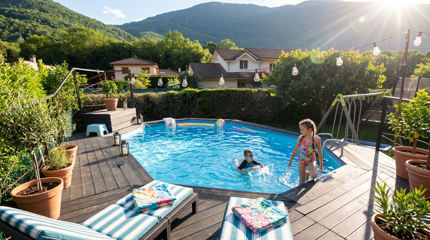 Un extérieur pensé pour la vie en famille