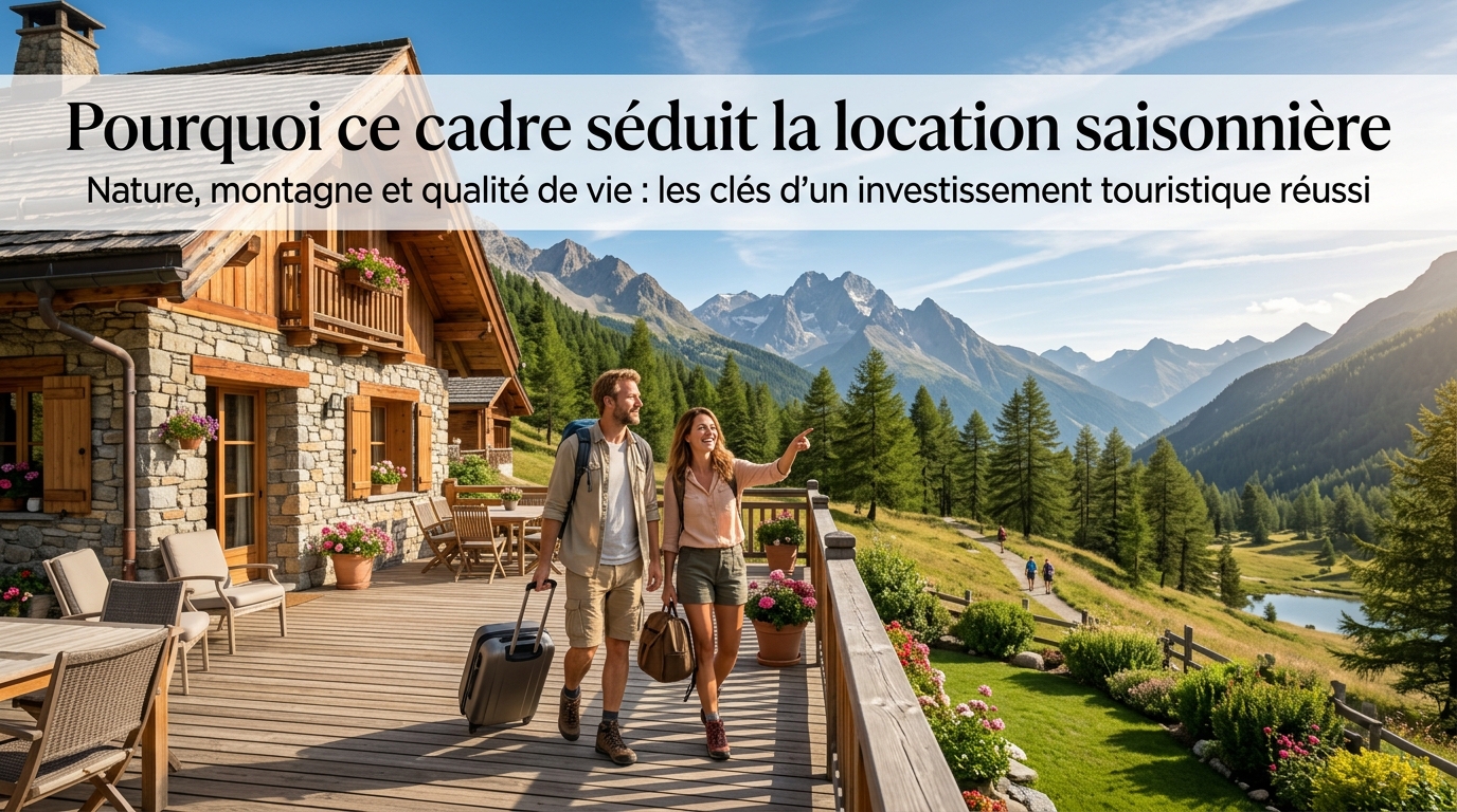 Pourquoi ce cadre attire les locations saisonnières