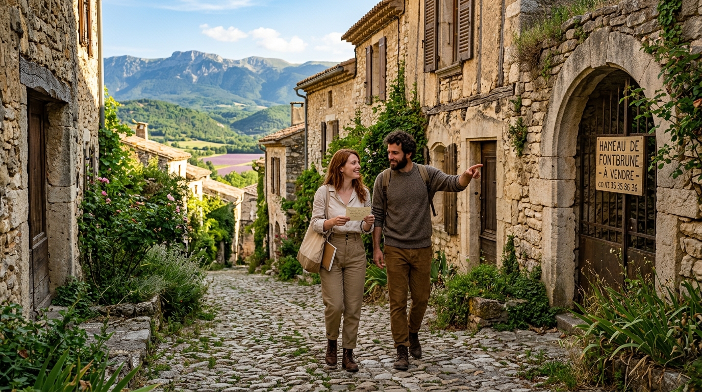 Lire la suite à propos de l’article Village abandonné à vendre dans la Drôme : le guide complet entre particuliers