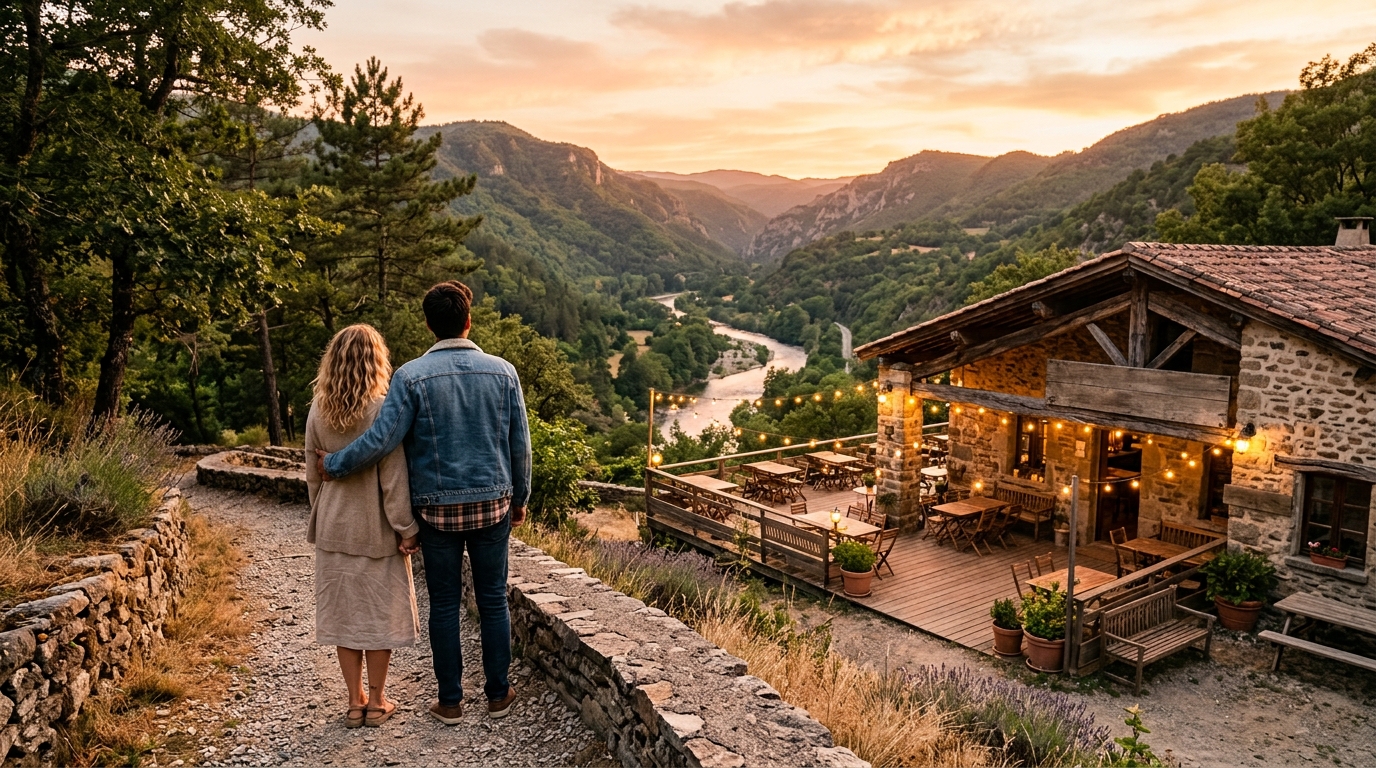 Le marché des guinguettes en Cévennes