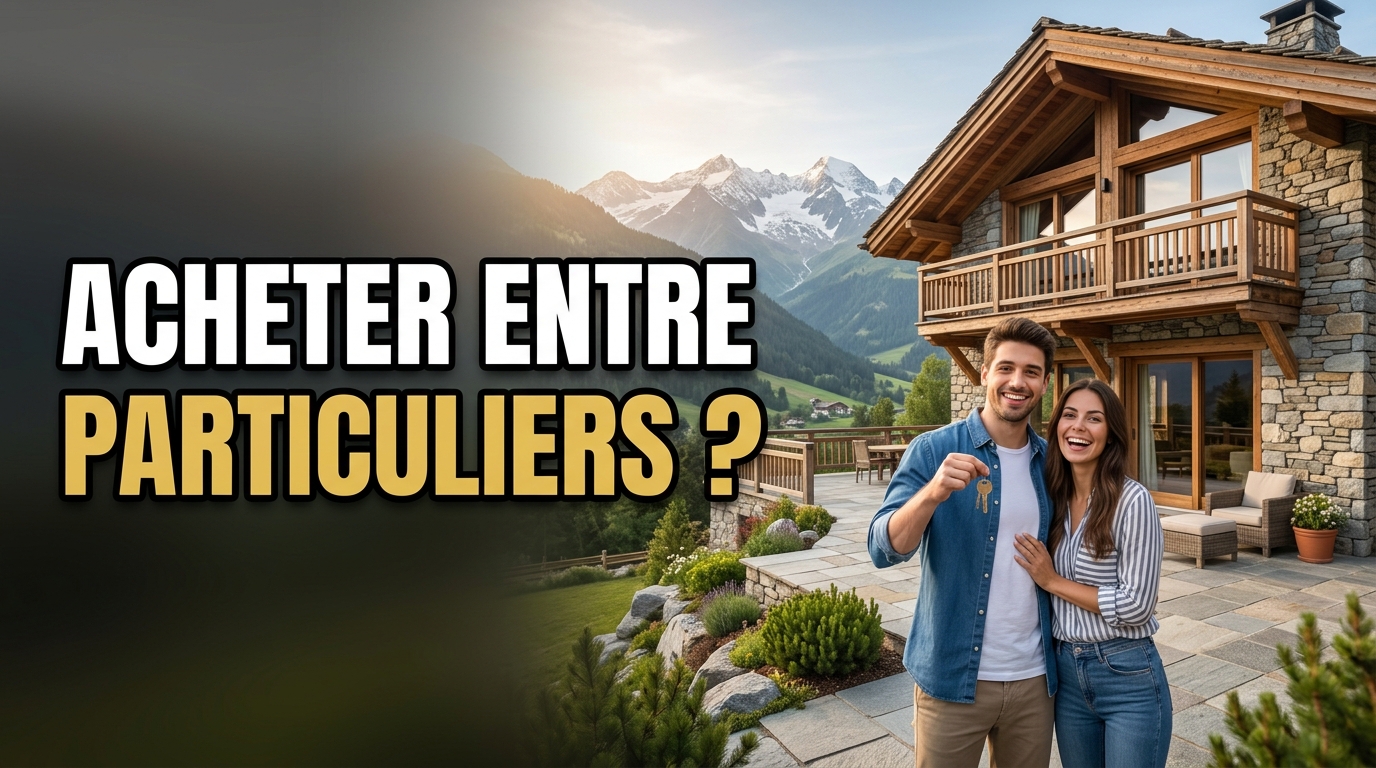 Pourquoi acheter entre particuliers dans les Alpes ?
