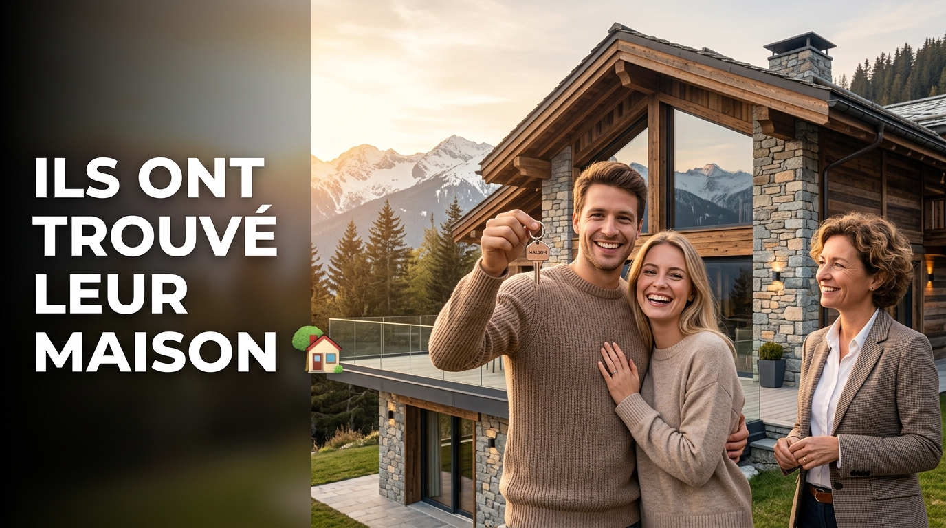 Ils ont trouvé leur maison dans les Alpes avec nous