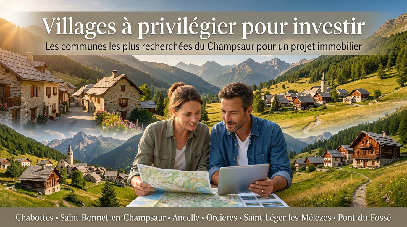 Villages à privilégier pour investir