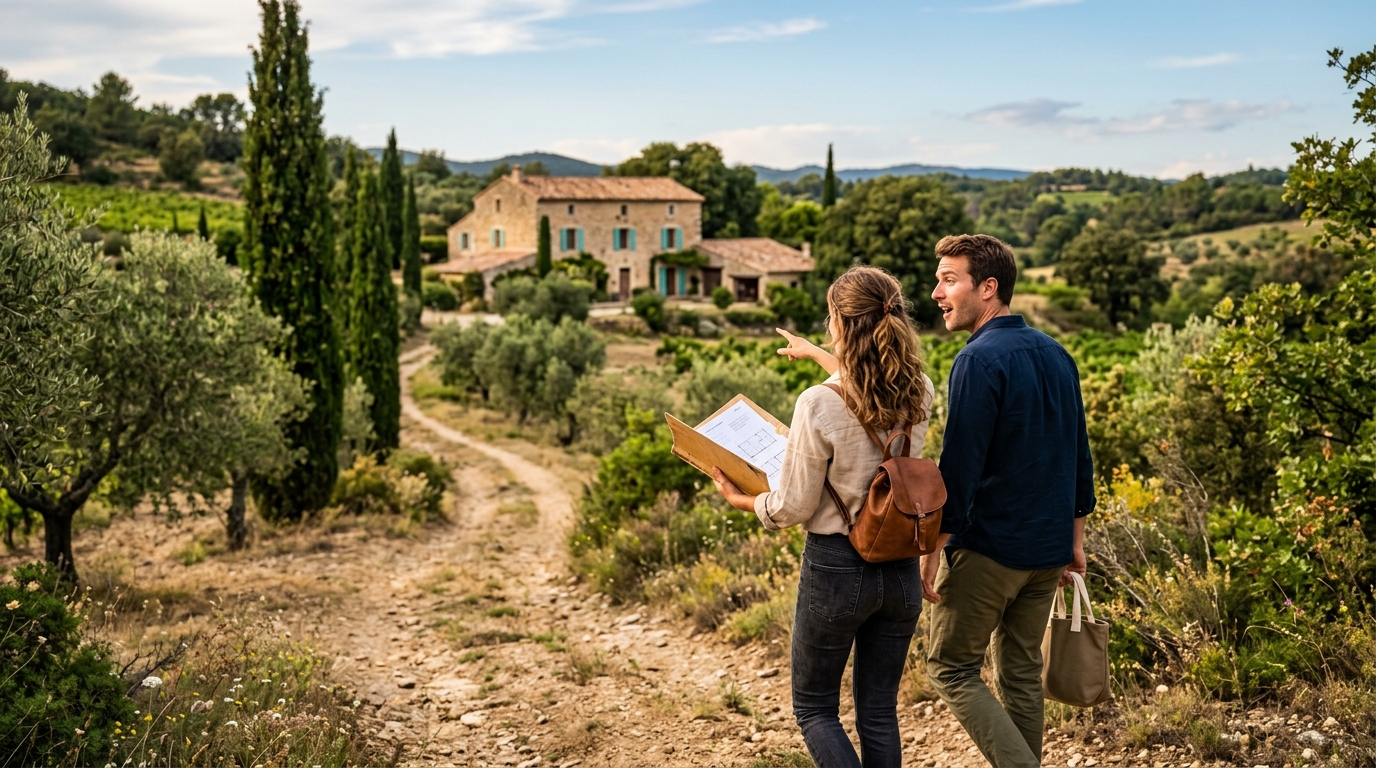 où trouver un mas Gard à vendre à prix abordable
