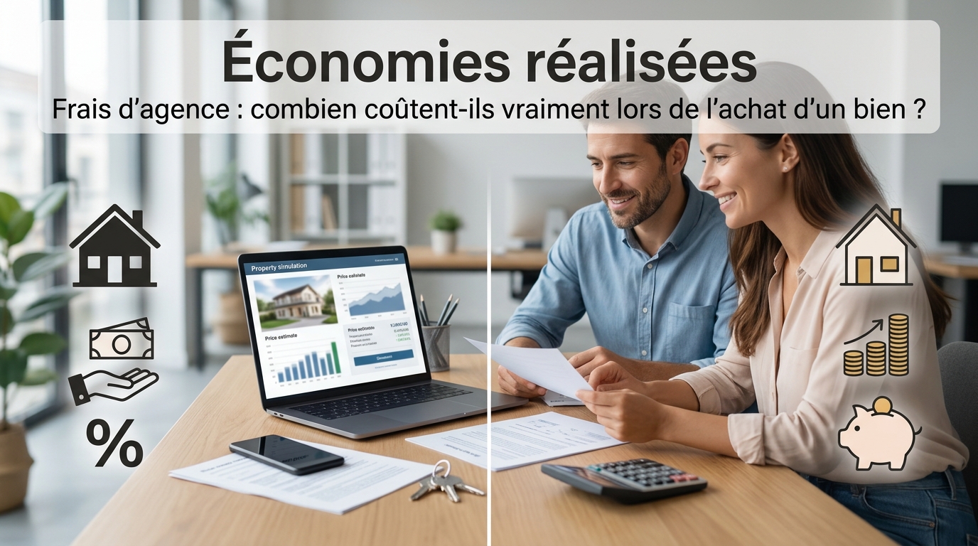 Les économies réalisées : frais d'agence, combien ça coûte vraiment ?