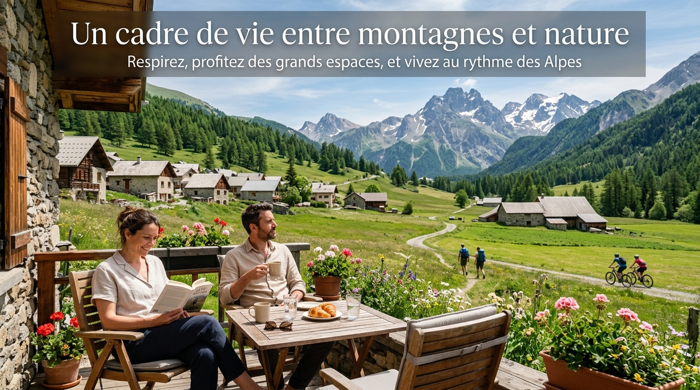 Un cadre de vie entre montagne et nature