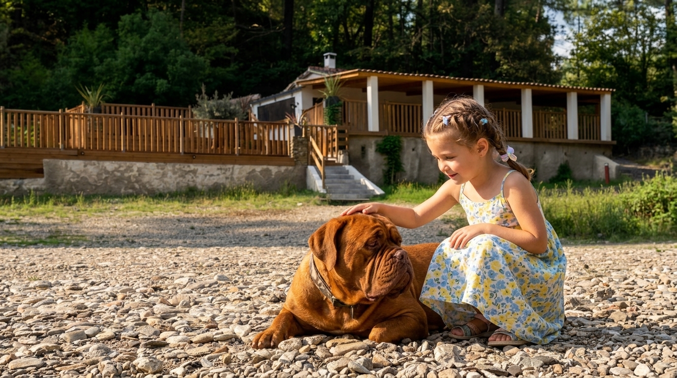 Guinguette à vendre dans les Cévennes au bord de la rivière