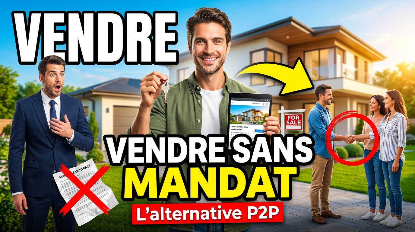 Vendre sans mandat : l'alternative P2P