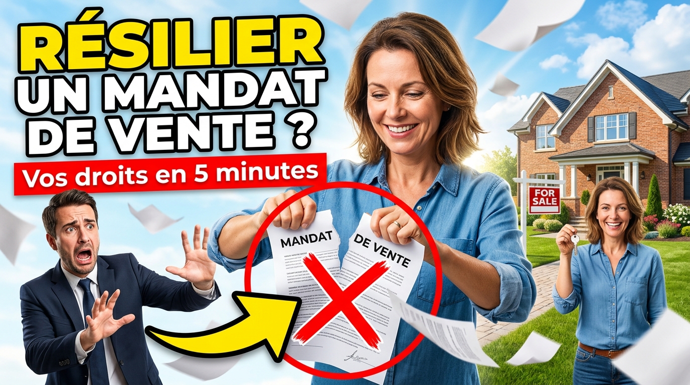 Comment résilier un mandat de vente ?